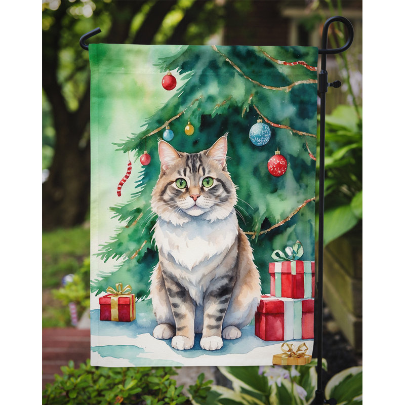 Drapeau de jardin Pixie Bob, Kurilian Bobtail