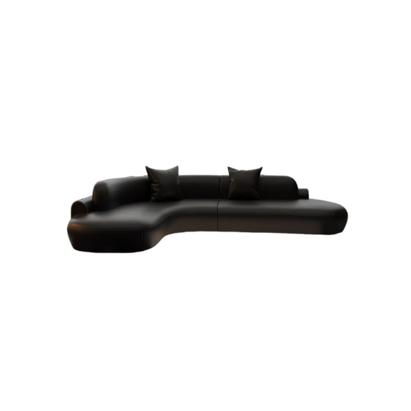 Canapé d'angle en L, H 27,56 po x l 133,86 po x P 86,61 po, 6