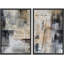 Bureau de chambre à coucher Boho, calme, textures dynamiques et tons neutres-99015865-99015866