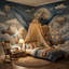 Murale baleine fantaisie nautique-333526388-333526384