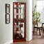 Armoire de coin avec éclairage Curio-1092245706