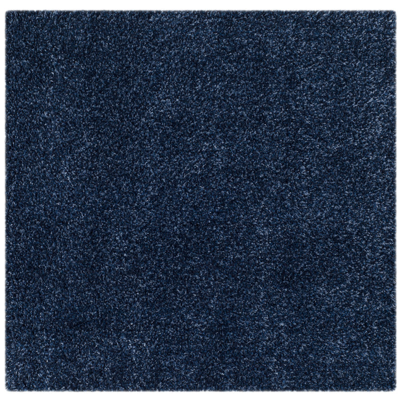 Assar Area Rug, Square 10', Navy