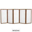 Keitez 3 ft. H Short Folding Shoji Screen-1467641702-1406625225