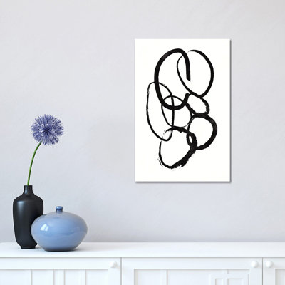 Linked I 1 Piece Wrapped Canvas Painting
