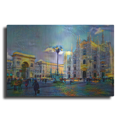 " Milan Italy Piazza Del Duomo " by Pedro Gavidia