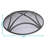  Reinforced Steel Mesh Black Fire Pit Spark Screen with Ring Handle-1694025163
