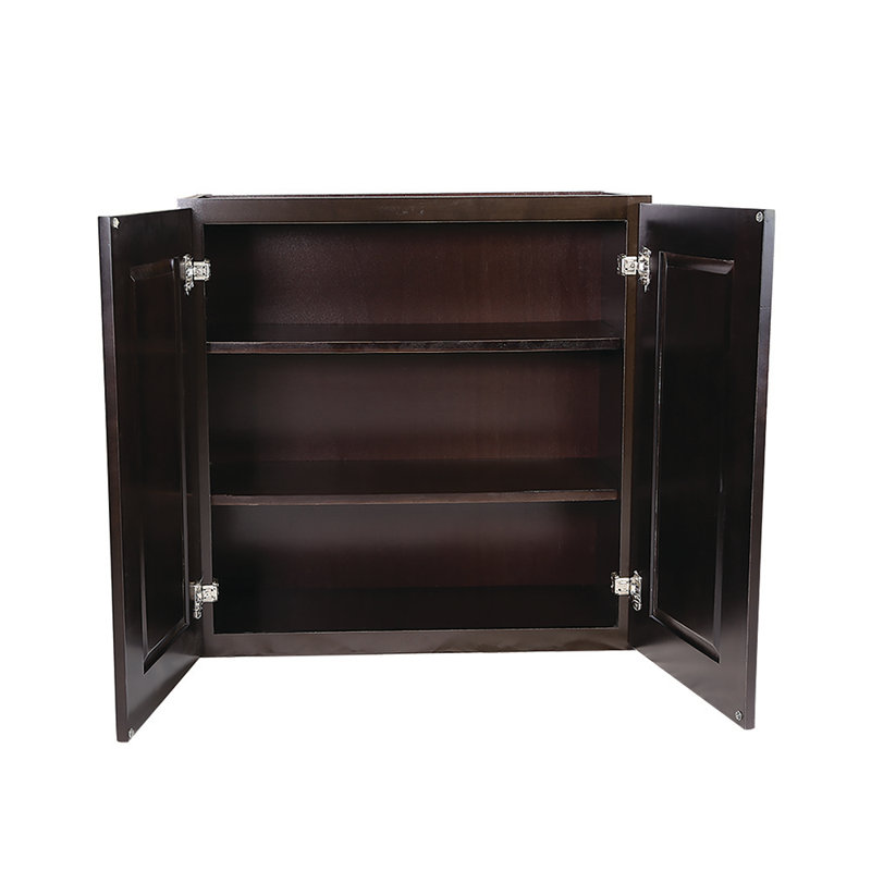 Design House Brookings (Ready-to-Assemble) Shaker Style Wall Kitchen Cabinet, 30" H x 30" W, Espresso