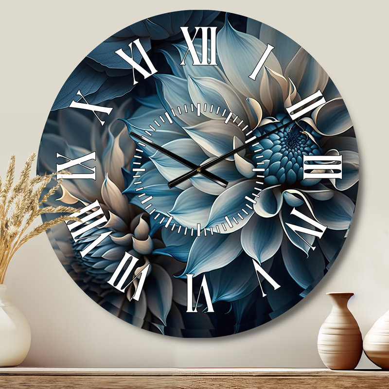 Horloge murale Dahlia, Médium