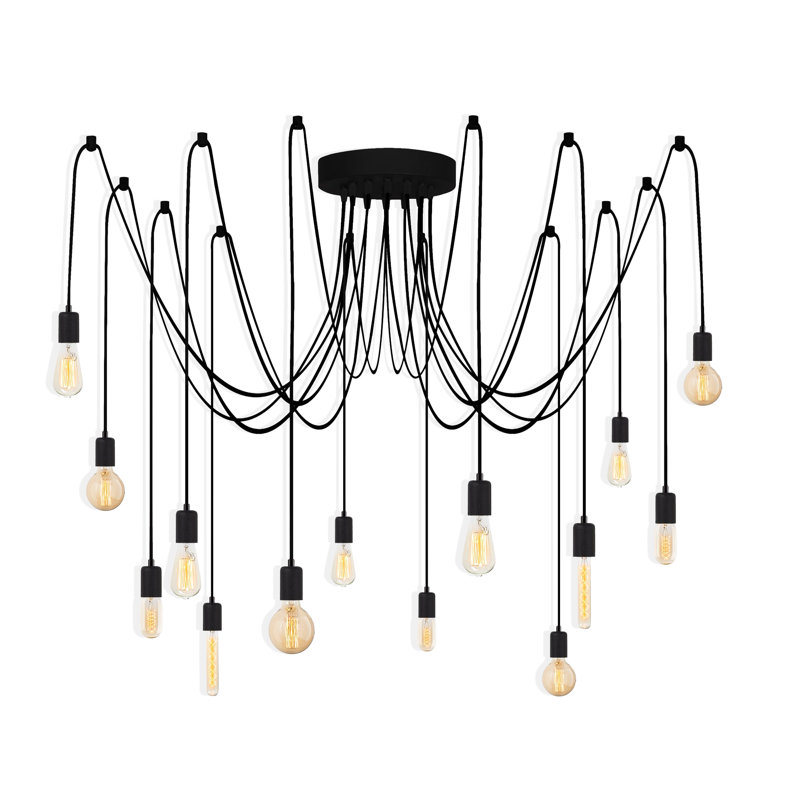 Lustre en métal 14 lumières