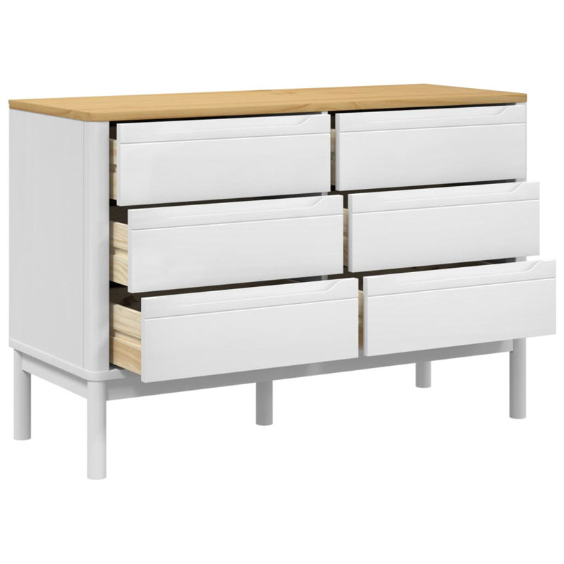 Barty Solid Wood Rectangle Accent Chest
