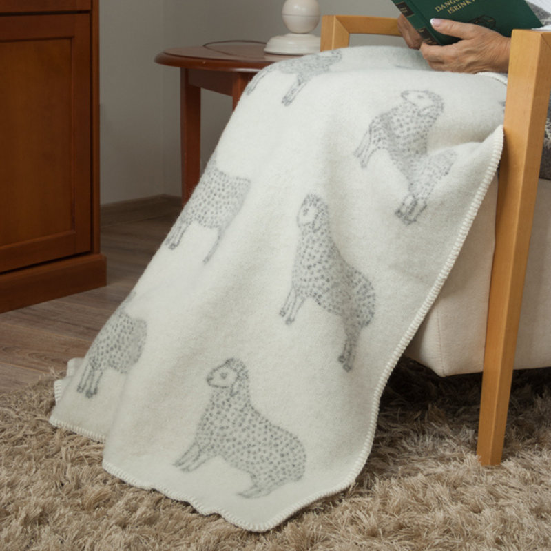 Sheep Medium Wool Blanket