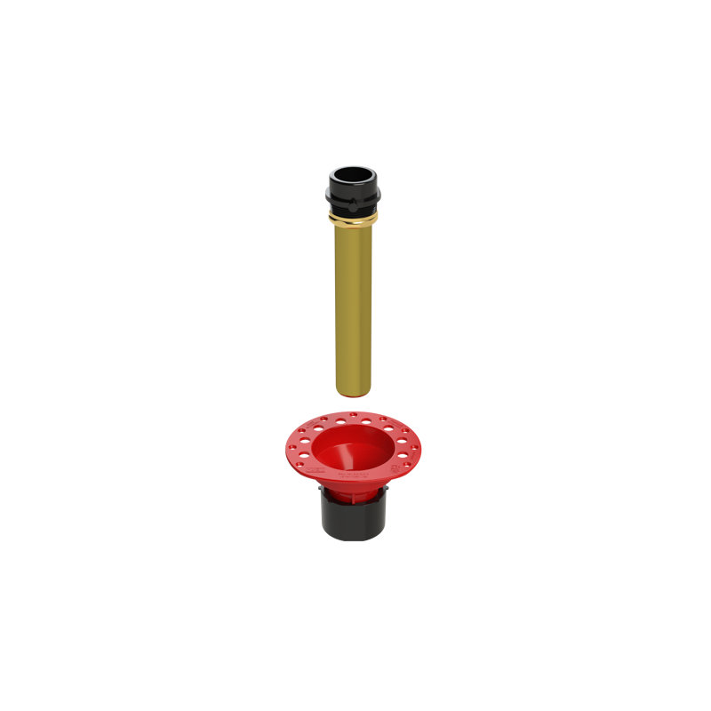 One-Piece ABS Freestanding Tub Drain Rough-In