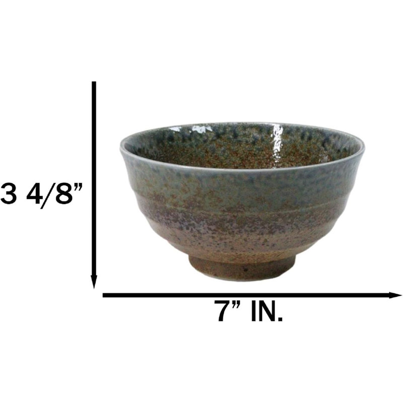 Ensemble de 4 bols à soupe à riz en porcelaine Sunaji Kairagi