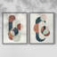 Loops and Bound I - impression encadrée de qualité supérieure - prête à être accrochée - aucun clou requis - aucun clou requis-491199294-491199291