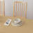 Square Tablecloth, 100% Cotton, 60X60", Diamond Art Deco