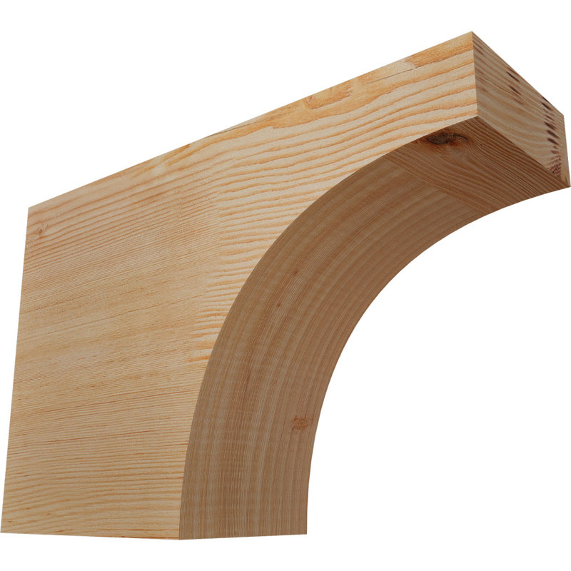 Queue de chevron lisse Huntington, Sapin de Douglas, H 12 po x l 5 1/2 po x L 18 po