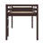 Twin Size Solid Rubber Wood Loft Bed – Ladder & Strengthened Slat Bed Platform-501250472
