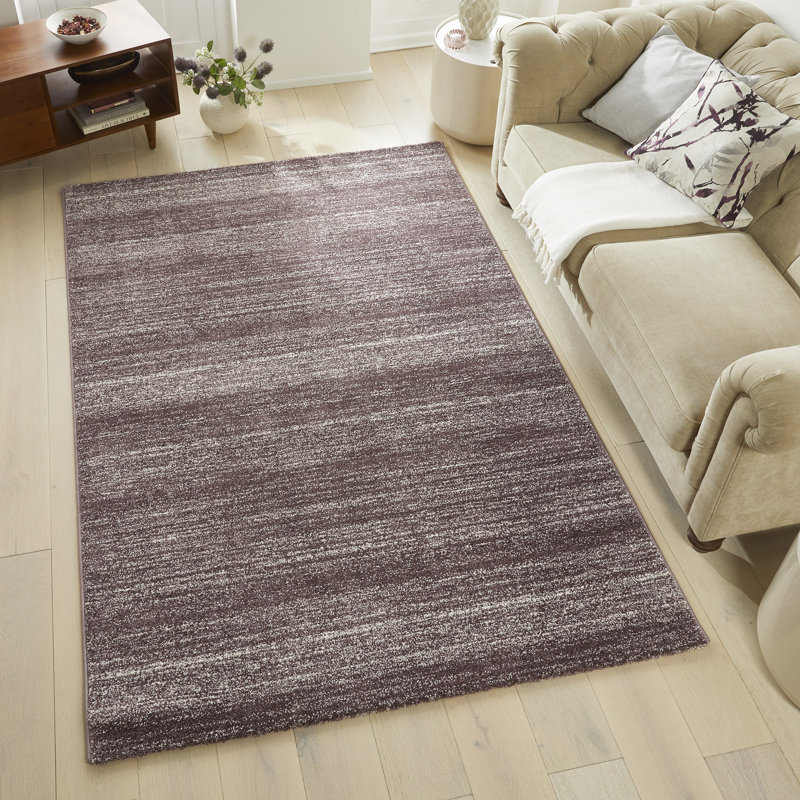Plush Plum Area Rug, Rectangle 160 x 230 cm