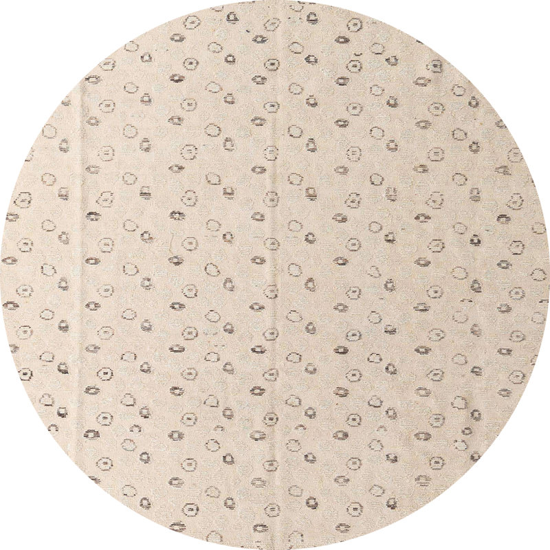 Abstract Indoor Rug, Round 8'