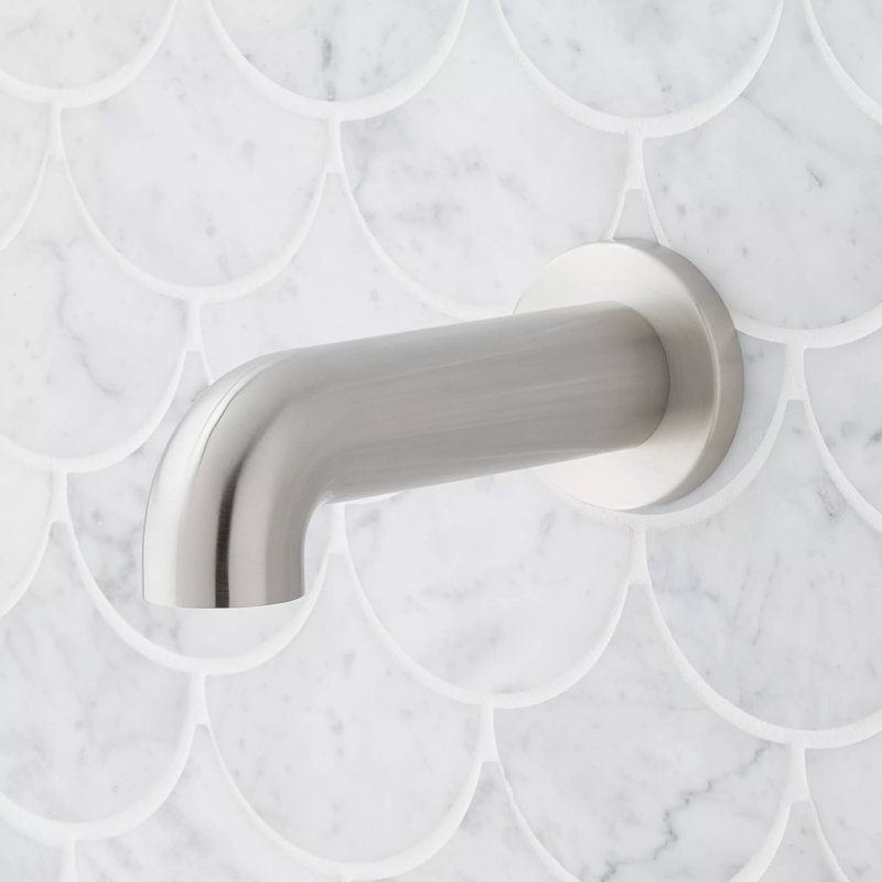 Lexia 6-7/8" Tub Spout, Brushed Nickel