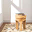 Mosaic Blue Handwoven Jute Rug-78142787