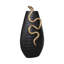 Vase courbé Mercer41, noir / or-750419542