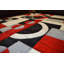 Tapis rouge / noir Cossey