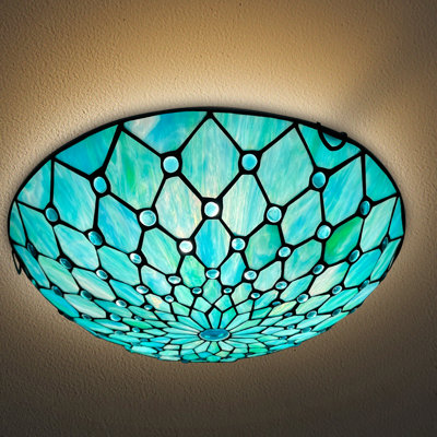 Plafonnier encastré Tiffany