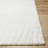 Carollyn Nomadic Machine Woven Polyester Area Rug in White-86290679