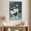 Fleurs Harnek dans un vase en cristal 1882-108453270