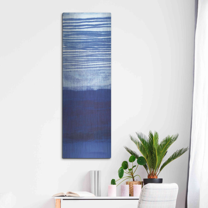 "Blue Haze II" par Jo Maye, H 48 po x l 16 po