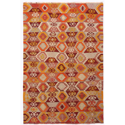 One-of-a-Kind 5'3" X 8'5" Flatweave Area Rug