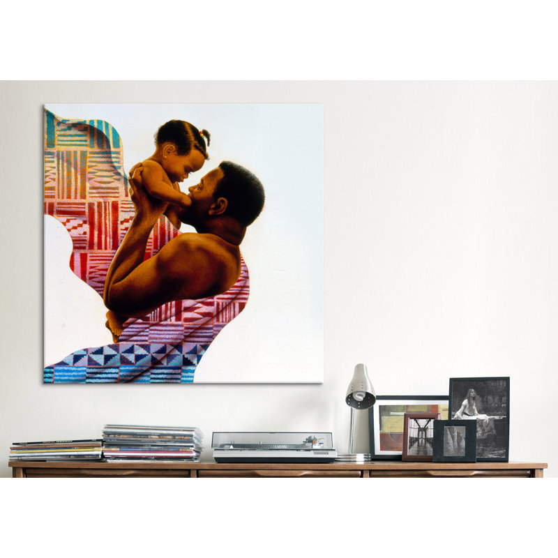 "colliers qui lient" par keith mallett, impression sur toile, H 12 po x l 12 po x P 1,5 po, Toile tendue, Pas de tapis