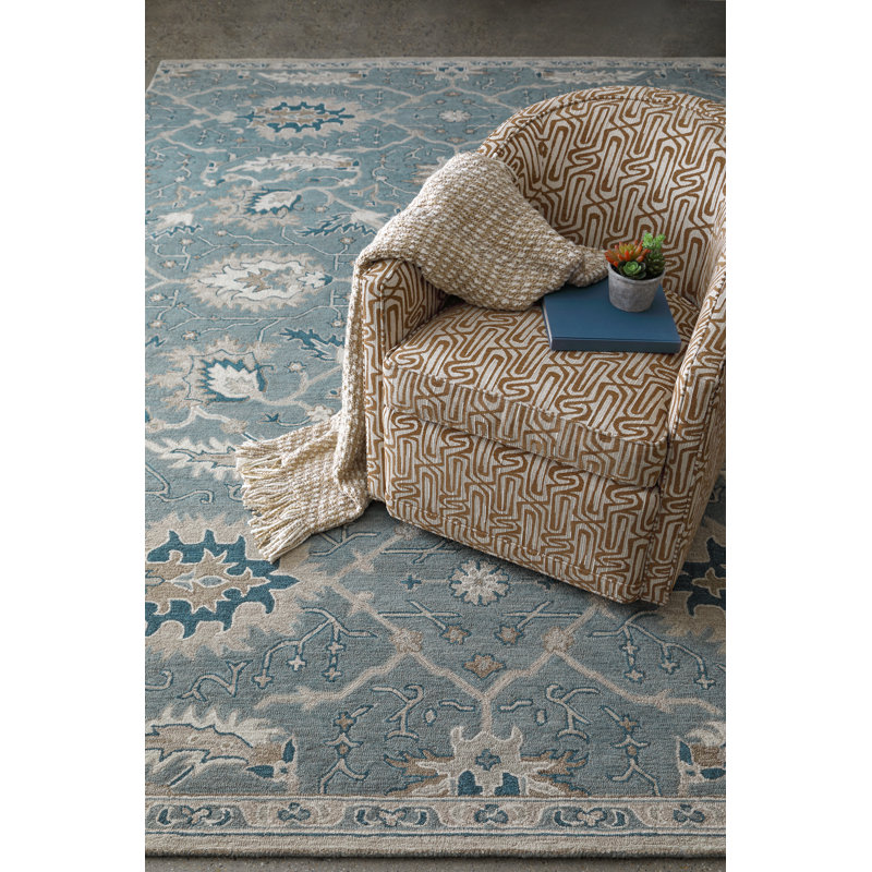 Blair Oriental Hand Hooked Area Rug, Rectangle 8'6" x 12'6"