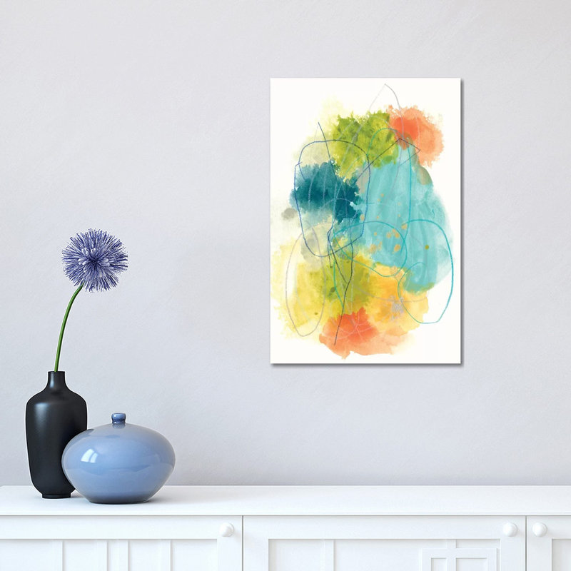 Chromatic Index II by June Erica Vess - Wrapped Canvas Painting, 30.48 cm H x 45.72 cm W