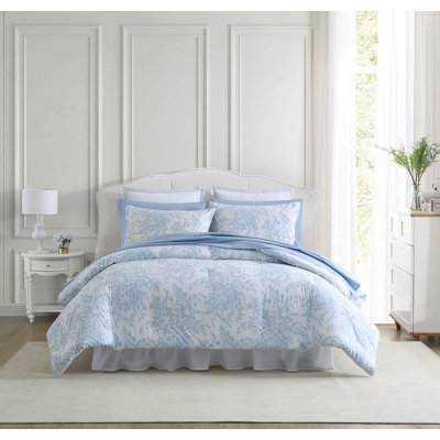 Ensemble d'édredon réversible en coton Laura Ashley Bedford