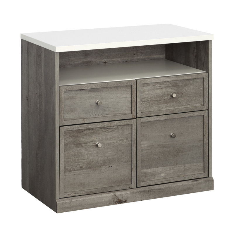 Armoire de rangement, finition brune