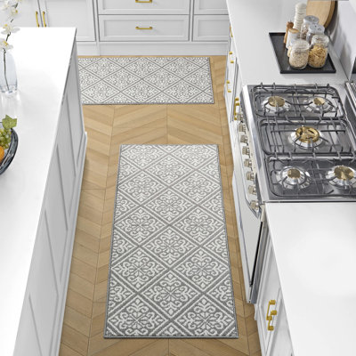 Austell Machine Woven Synthetic Geometric Area Rug
