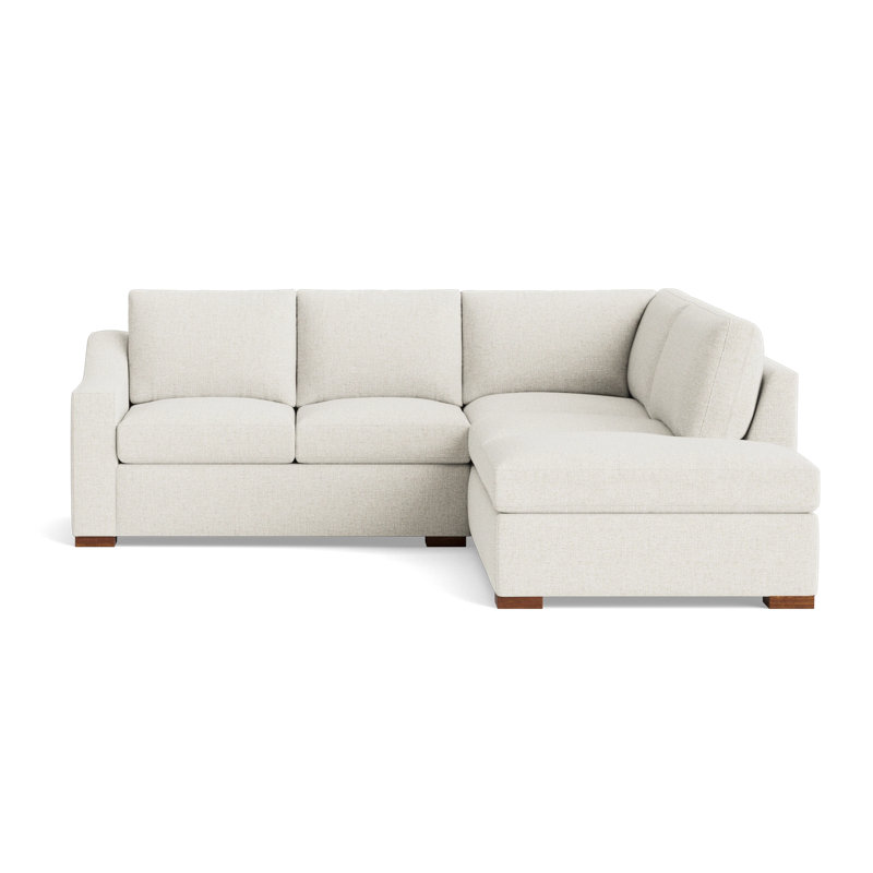 Lucca Sectional, Right Hand Facing, Performance Weave - Spa