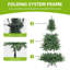 Green Artificial Pine Christmas Tree with Stand-787505372