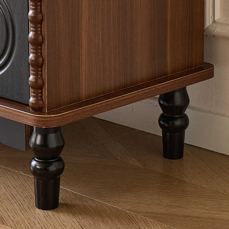 Grand meuble télé en bois avec rangement, H 22,83 po x L 86,61 po x l 15,74 po