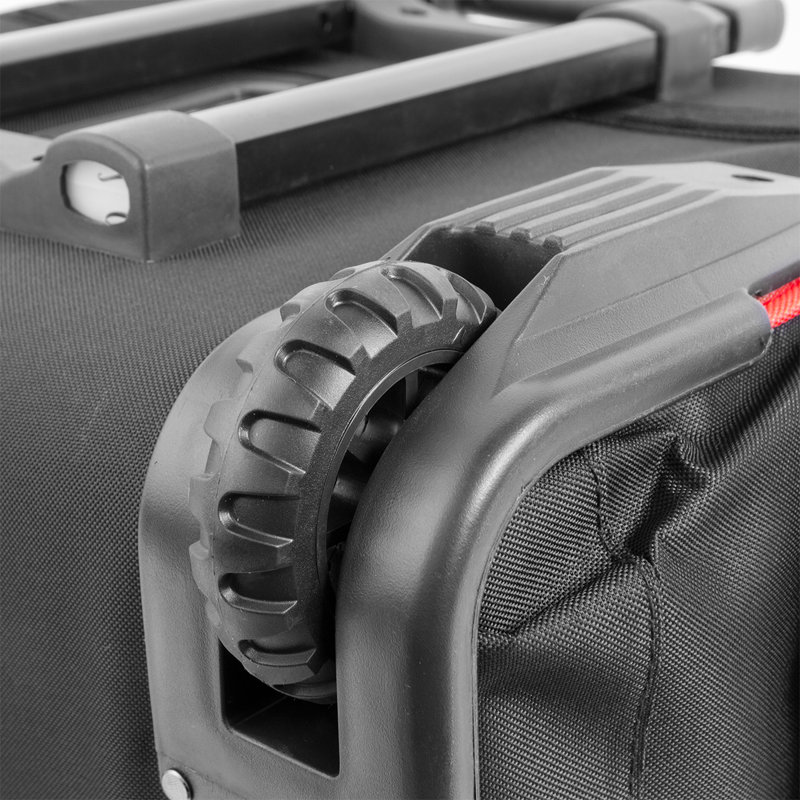 XtremepowerUS 18" Rolling Tool Bag – Durable Mobile Organizer with Multiple Pockets