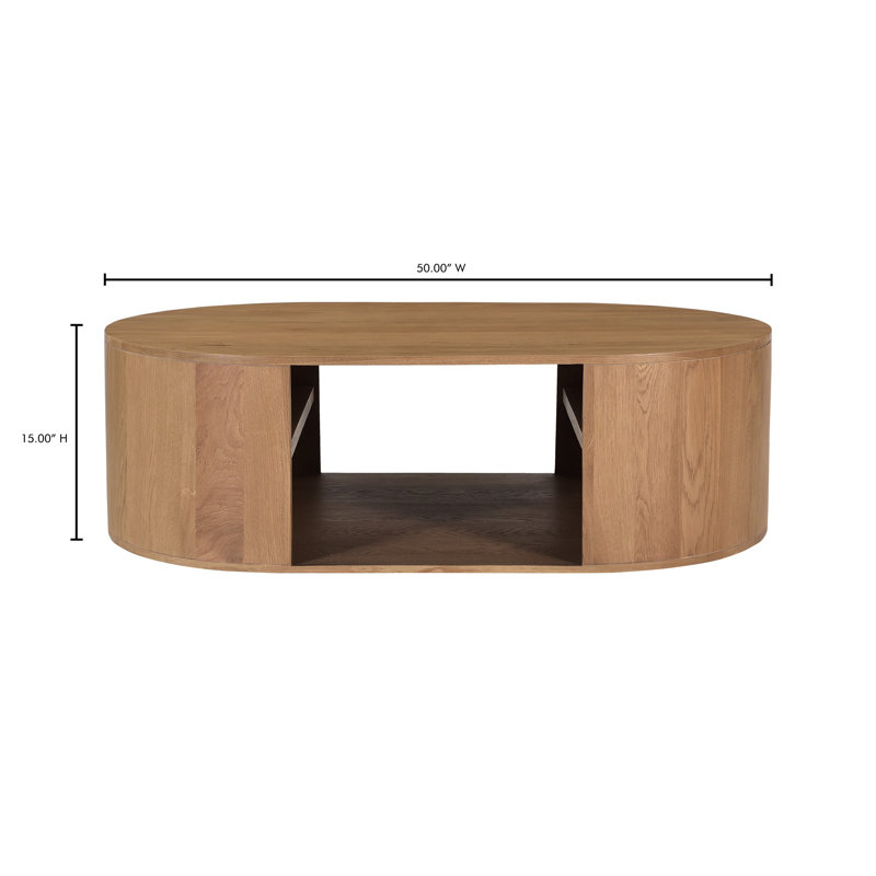 Element Solid Wood Single Coffee Table
