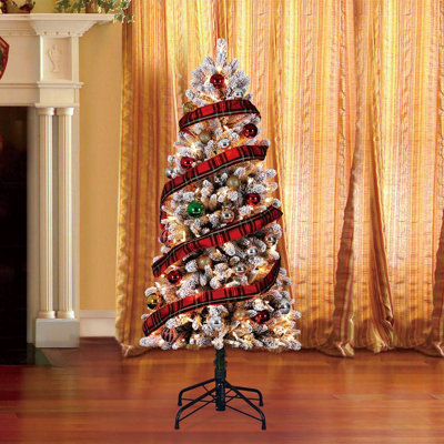 60' Lighted Spruce Christmas Tree