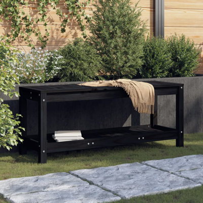 Jaelah Wooden Storage Bench by Latitude Run