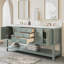 ARIEL Magnolia 72 Double Bathroom Vanity with Top-55194066-58414490