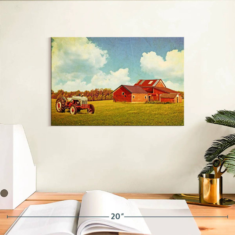 Lilie Old Farm Barn, H 8 po x l 12 po