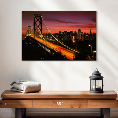 Lilie Glowing San Francisco Bridge