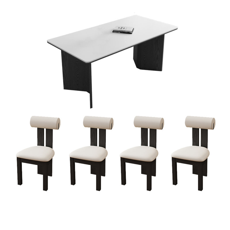 Ensemble de salle à manger Haneefa 31,4 W, H 29,5 po x L 62,9 po x l 31,4 po