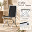Ensemble de 2 chaises rembourrées en cuir polyuréthane avec structure en métal-831651330-831651332-831651333